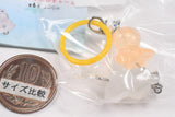 Nikoniko Frog Connecting Mejirushi Charm [3.Orange]