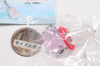 Nikoniko Frog Connecting Mejirushi Charm [4.Purple]