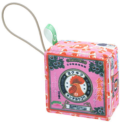 Artuniv Techni Color Kincho Insecticide Fuwafuwa Plush Mascot [3.Kincho Uzumaki (Rose Scent)]