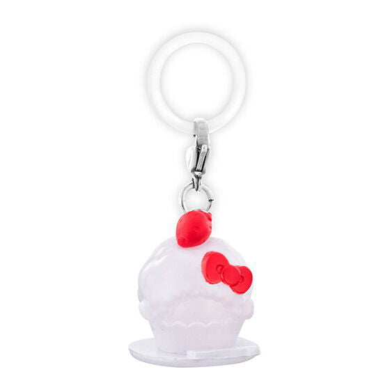 Monchhichi x Hello Kitty Mejirushi Accessory [3.Cake (Monchhichi)]