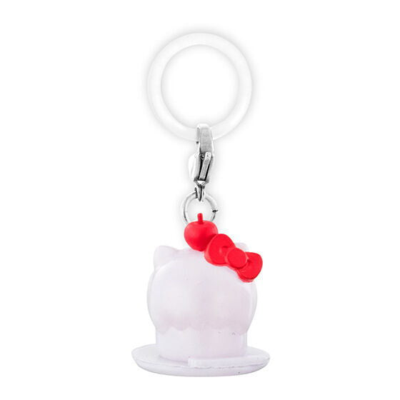 Monchhichi x Hello Kitty Mejirushi Accessory [4.Cake (Hello Kitty)]