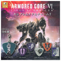 ARMORED CORE VI Emblem Metal Charm Part.2 [All 6 type set(Full Complete)]