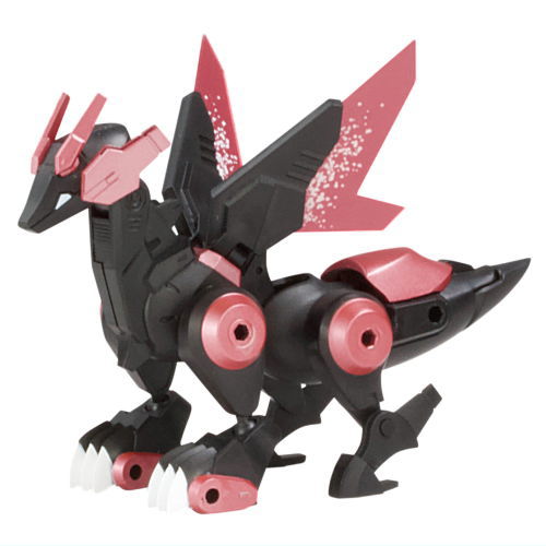 CLOCKWORK-CRYPTID3.0 Dragon type quadruped [1.Black Cherry]