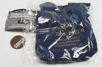 Maison de FLEUR Double Ribbon Gathered Tote Bag Keychain Part.2 [1.Navy]