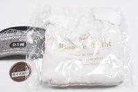 Maison de FLEUR Double Ribbon Gathered Tote Bag Keychain Part.2 [2.White]