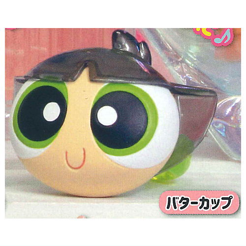 Powerpuff girls Clear Character Ring [3.Buttercup]