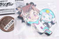 Deformed Rubber! Shinkansen Henkei Robo Shinkalion Keychain [7.Hayato & Shashot]