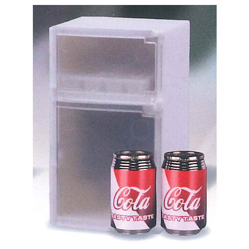 Light!! Mini refrigerator Part.2 [3.White & 2 Canned Coke (light color: white)]