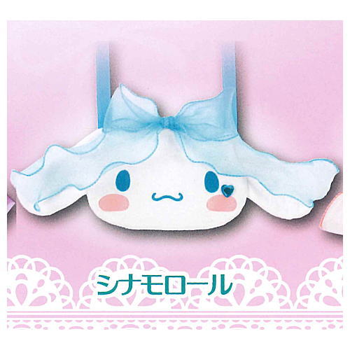 Sanrio Characters Plush Pochette [3.Cinnamoroll]