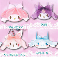 Sanrio Characters Plush Pochette [All 4 type set(Full Complete)]