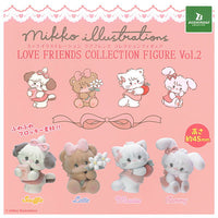 mikko illustrations LOVE FRIENDS Collection Figure vol. 2 [All 4 type set(Full Complete)]