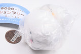 Tenohira size Bichon Frise plush toy [3.Runrun (Collar: Yellow)]