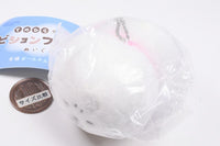 Tenohira size Bichon Frise plush toy [5.Mumu (Collar: Pink)]