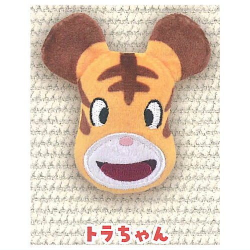 Panda Kopanda Plush Badge [4.Tora-chan]