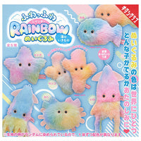 Fuwaffuwa Rainbow Plush Sea Creatures [All 5 type set (Full Complete)]