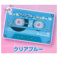 Emoi!! cassette tape keychain vol.2 [6.Clear Blue]