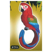 Fingertip Animal World Real Face Ring [6.Parrot]
