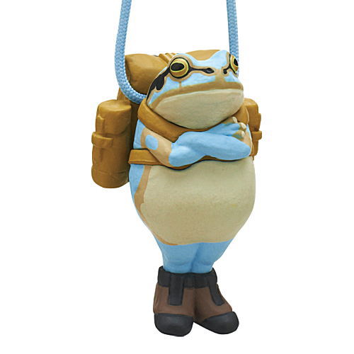 Kaeru no Mori Kobo Safely Kaeru Strap Part.2 [3.Lucky Light Blue]