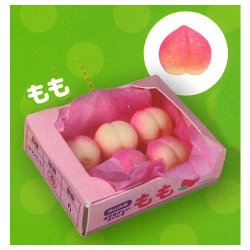 Punitto boxed fruit mascot ball chain Part.5 [1.Peach]