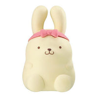 Sanrio Characters Narikiri Rabbit Figure [4.Pompompurin]