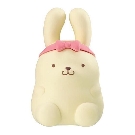 Sanrio Characters Narikiri Rabbit Figure [4.Pompompurin]