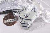 Zutool Teruteru Cat Acrylic Mejirushi Charm [3.Rainbow]