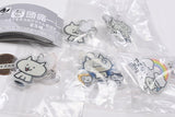Zutool Teruteru Cat Acrylic Mejirushi Charm [All 5 type set(Full Complete)]