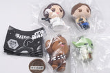 Rubber Fig. Star Wars PART2 [Assorted 4 type set (1.Leia Organa/2.Han Solo/3.Chewbacca/4.Yoda)]