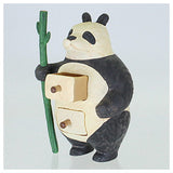 KIYATA Woodworking Art Miniature Collection [3.Panda Accessory Box]