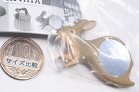 KIYATA Woodworking Art Miniature Collection [4.Rabbit Mirror]
