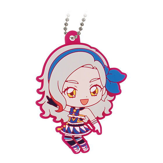 Aikatsu! x PriPara Rubber Mascot [5.Rin Kurosawa]