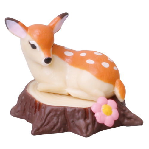 Baby Deer [3.Baby Deer and Tree Stump (Flower)]