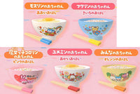 Ochame Friends Ochawan & Ohashi set [All 5 type set(Full Complete)]