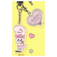 Esther Bunny Acrylic Keychain [1.Ribbon Bunny]