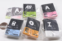 Blood Type My Manual Miniature Mamehon Keychain [All 5 type set(Full Complete)]