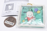 Sanrio Characters Drawing Touch Clear Acrylic Keychain [4.Pochacco]