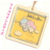 Sanrio Characters Drawing Touch Clear Acrylic Keychain [5.Little Twin Stars]