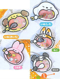 Pakupaku Animal Shakashaka Keychain [All 5 type set(Full Complete)]
