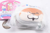 Kawaii uso no kawauso x Sanrio Characters Face Plush Toy [2.Kawauso x Cinnamoroll]