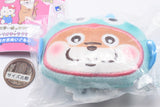 Kawaii uso no kawauso x Sanrio Characters Face Plush Toy [4.Kawauso x Hangyodon]