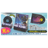 Double Record Playback! Miniature Retro Record Player Mascot [5.Light-Up! Record & Jacket Display]
