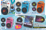 Double Record Playback! Miniature Retro Record Player Mascot [All 5 type set(Full Complete)]
