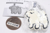 Sayonara kagi maigo x Bitte Mitte Toy Poodle Bag Clip [2.Cream B]