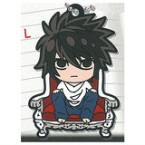 Deformed Rubber! DEATH NOTE Keychain [7.L]