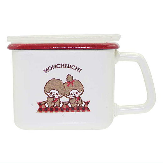 FUJIHORO Monchhichi Mini Collection [3.Square Miso Pot]