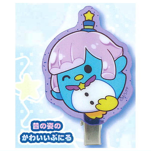 Puniru ha Kawaii Slime Acrylic Bangs Clip [4.Mukashinosugata no  Kawaii Puniru]