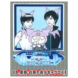 Junji Ito x Sanrio Characters Effect!! Acrylic Stand [6.Pretty Boy in Black x Pretty Boy in White x Kuromi]