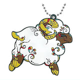 Daikyoya collection Mocchiri Kemono Rubber Key Chain Part.6 [5.Hitsuji]