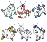 Daikyoya collection Mocchiri Kemono Rubber Key Chain Part.6 [All 6 type set(Full Complete)]