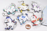 Daikyoya collection Mocchiri Kemono Rubber Key Chain Part.6 [All 6 type set(Full Complete)]